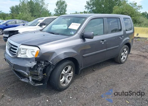 2014 Honda Pilot Ex from USA, damaged, VIN 5FNYF4H44EB009437